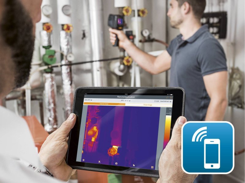 Testo 872s + Testo 605i - Termokamera s Bluetooth
